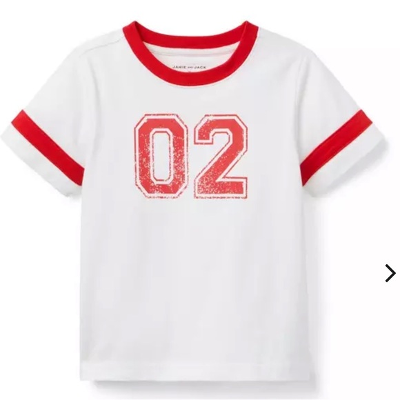NWT-  Janie and Jack The Athletic Tee - Picture 2 of 6
